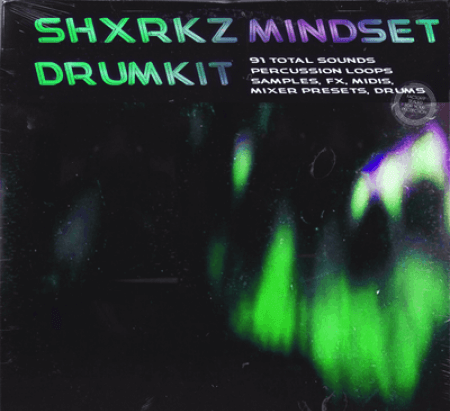 Shxrkz Mindset Drumkit WAV MiDi Synth Presets